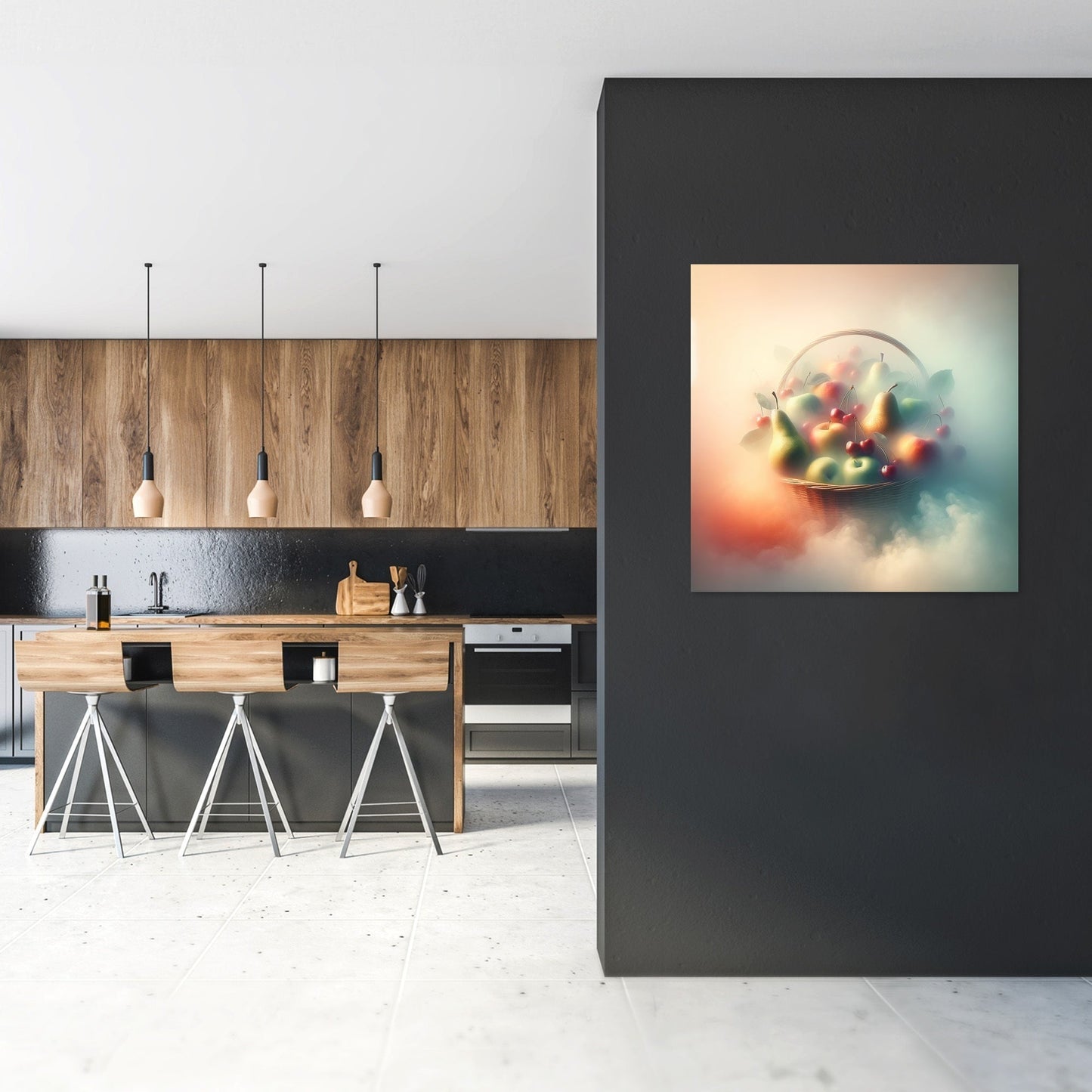 Fruits in the Mist Canvas