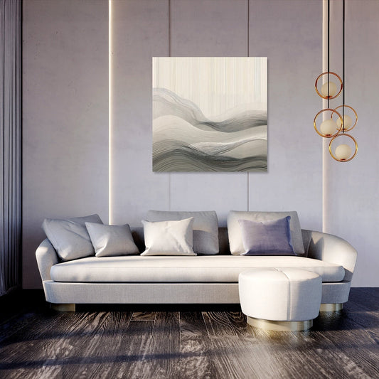 Minimalist Echoes Canvas