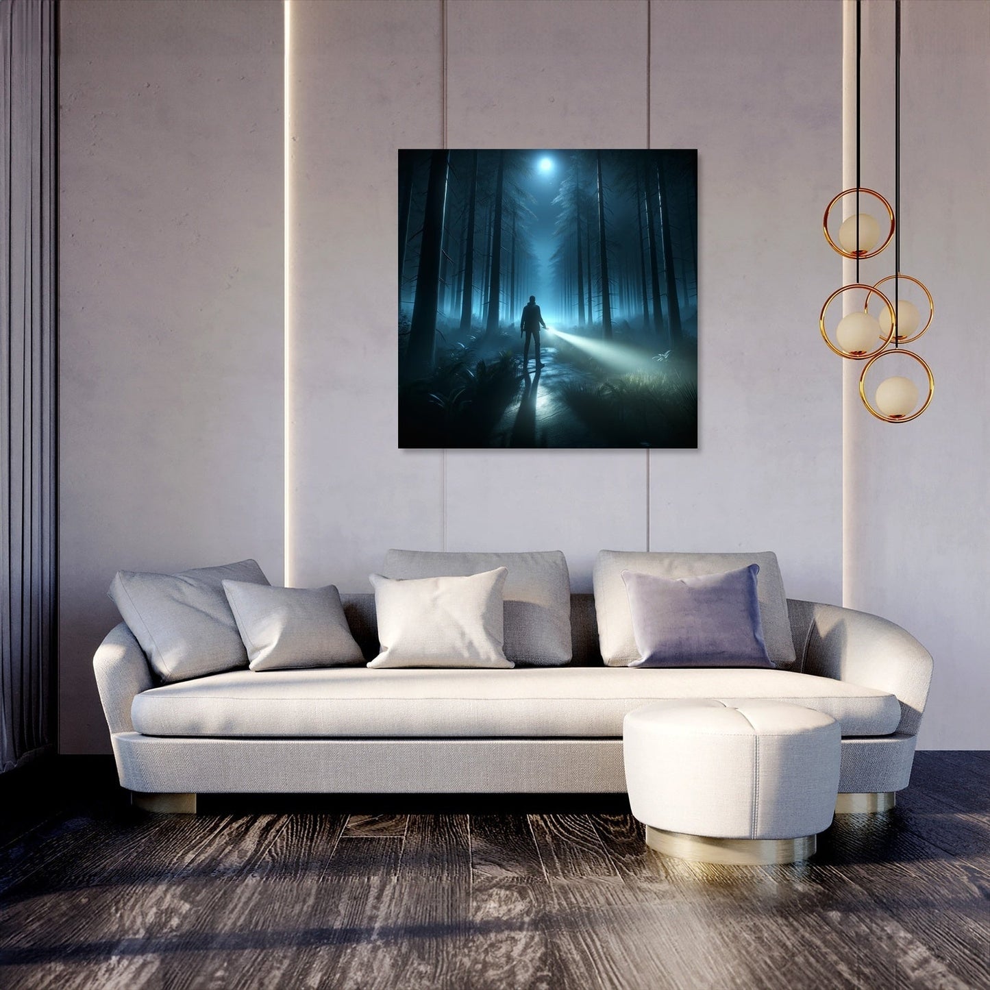 Whispering Shadows Canvas