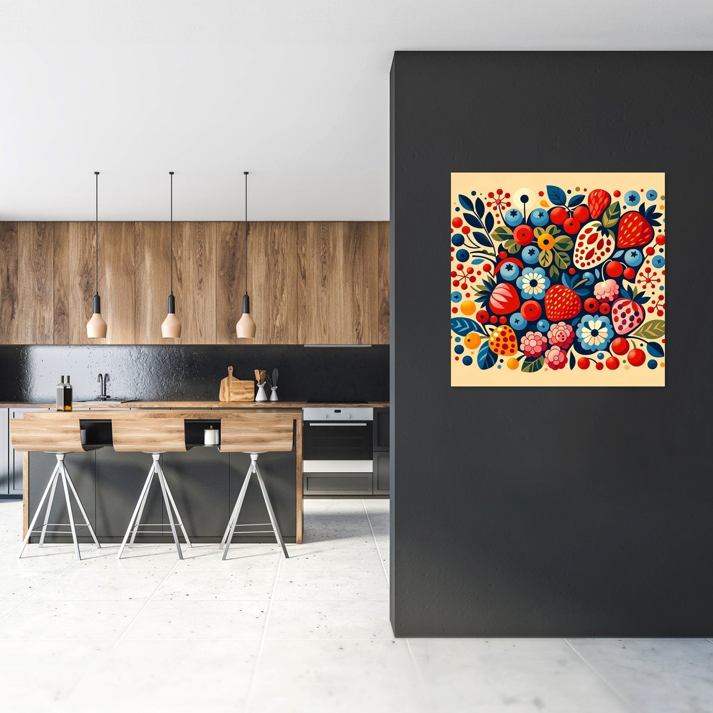 Berry Medley Canvas