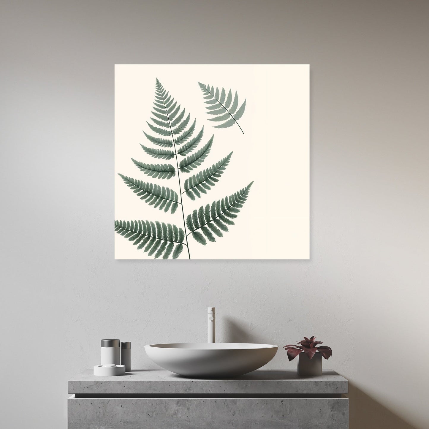 Elegant Fern Canvas