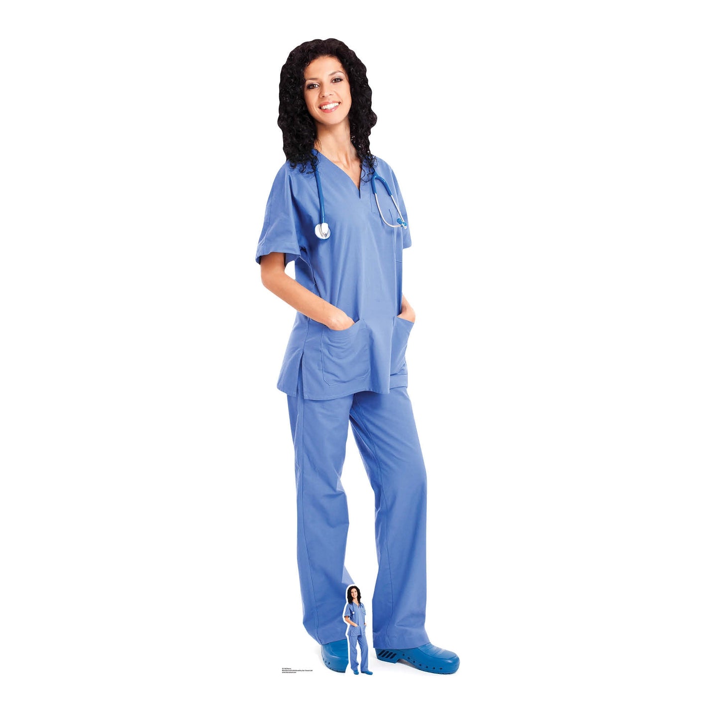 SC1583 Nurse  Cardboard Cut Out Height 176cm