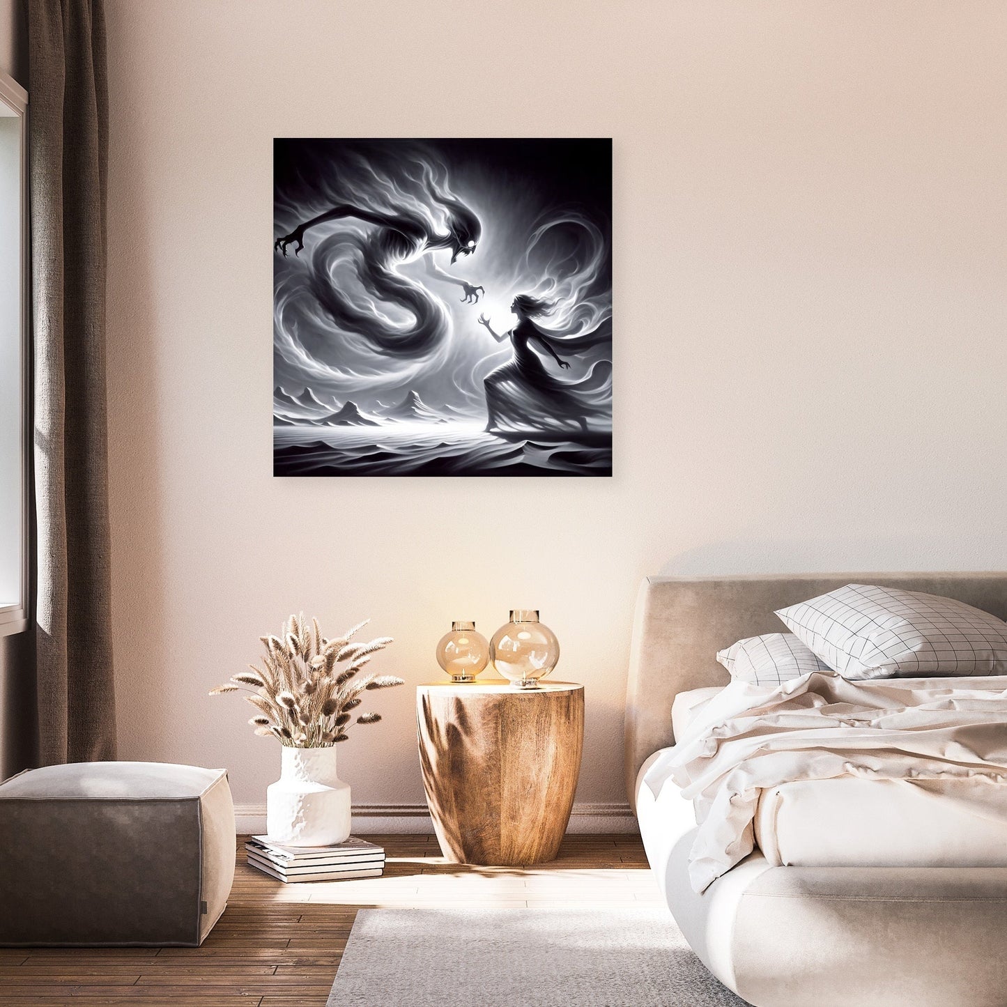 Desert Duel Canvas