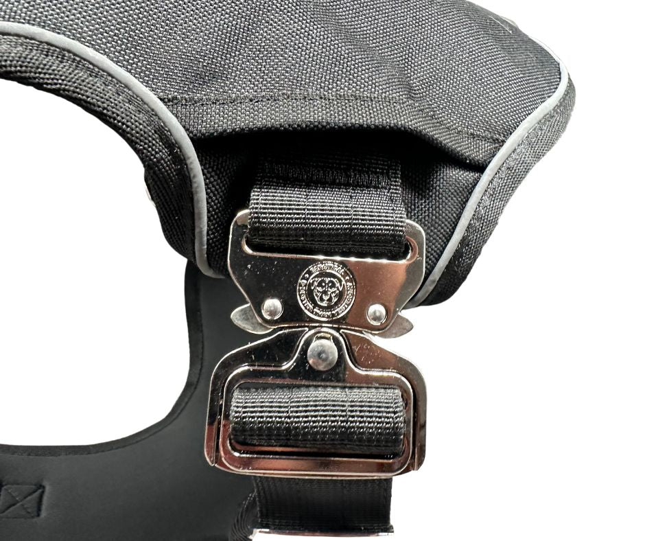 The No Pull Ultimate BTactical™ Harness | Midnight Black
