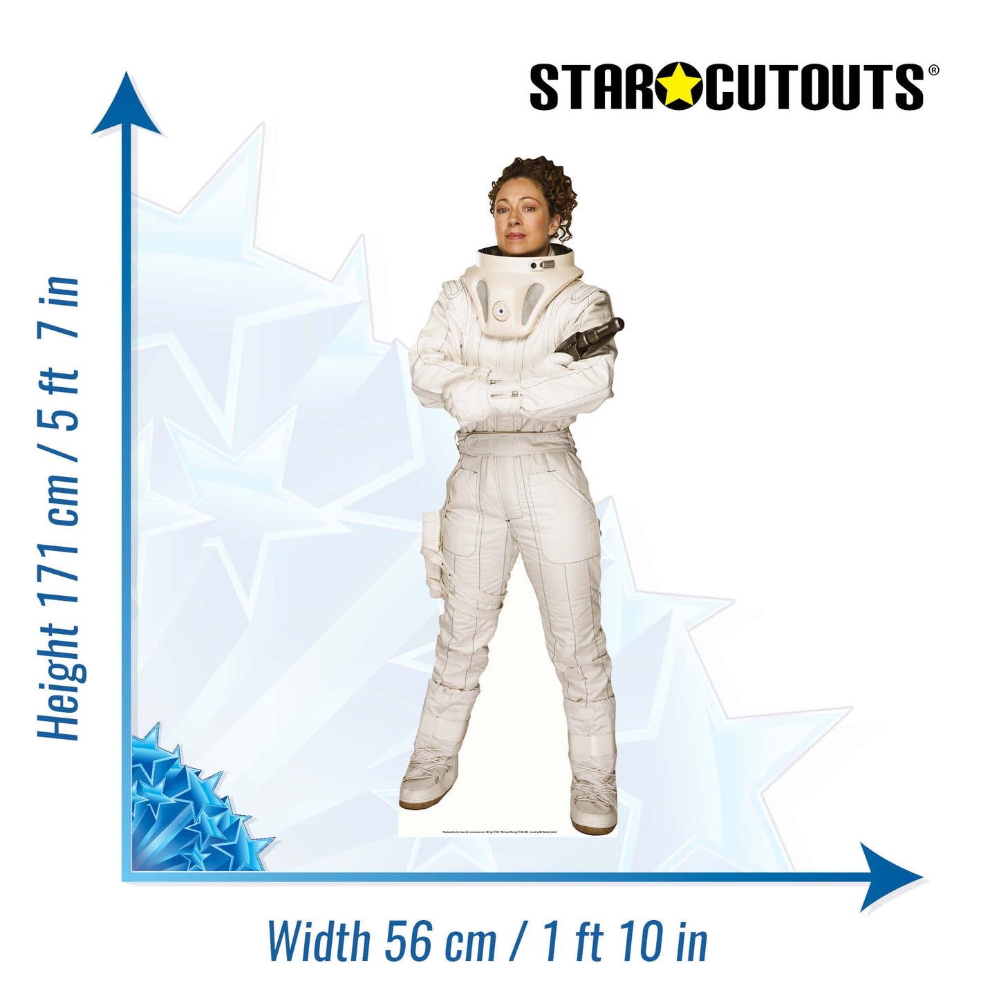 SC159 River Song Cardboard Cut Out Height 171cm