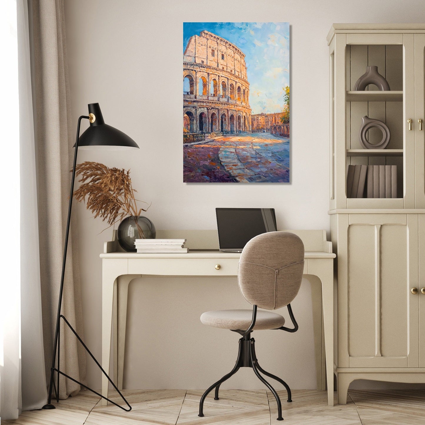 Timeless Majesty of the Colosseum Canvas