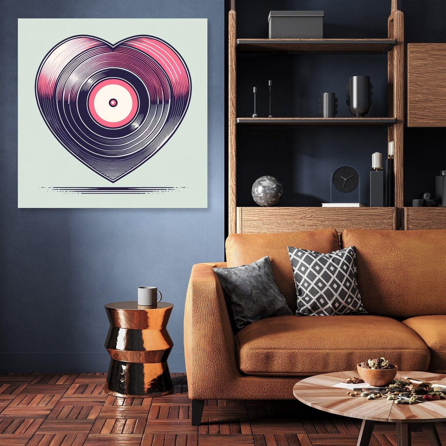 Retro Romance Canvas