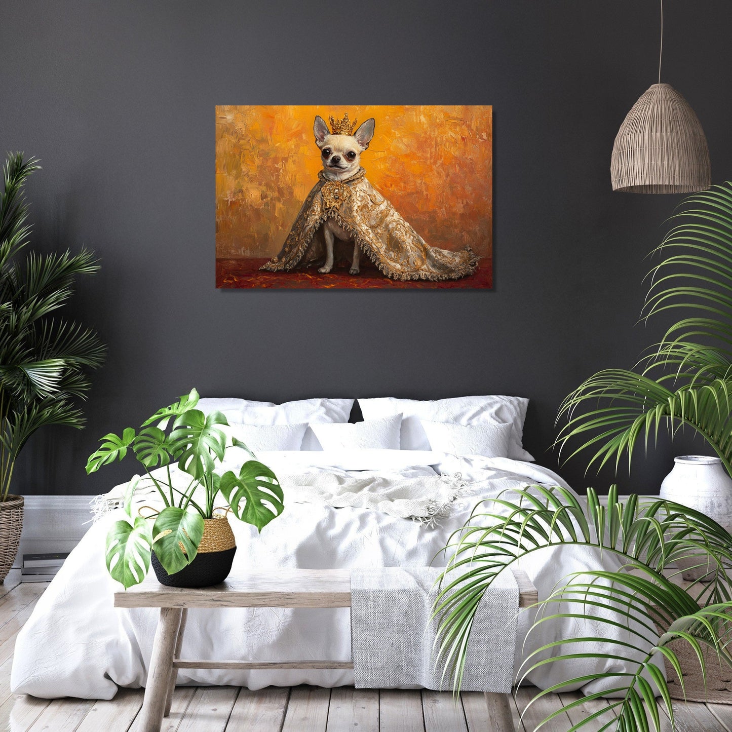 Chihuahua Royalty Canvas