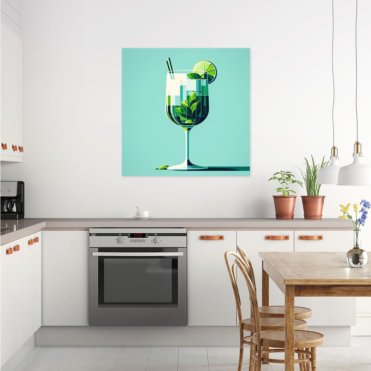 Mojito Modern Minimal Canvas