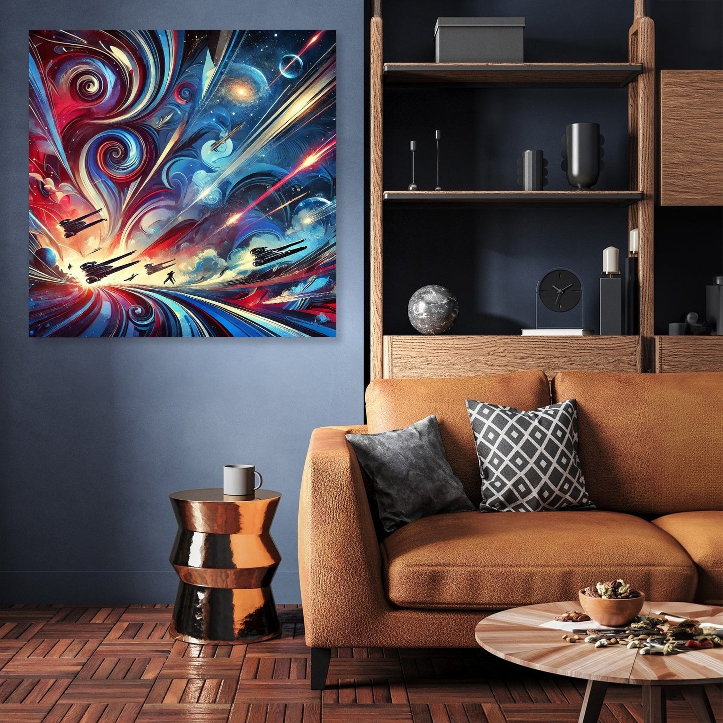 Galactic Chaos Canvas