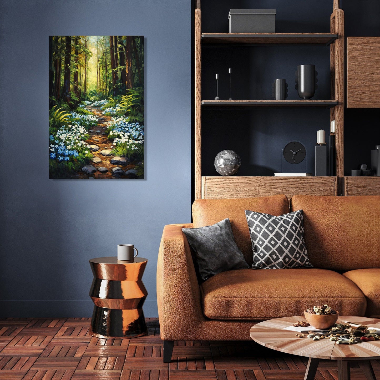 Enchanted Woodland Glade Canvas