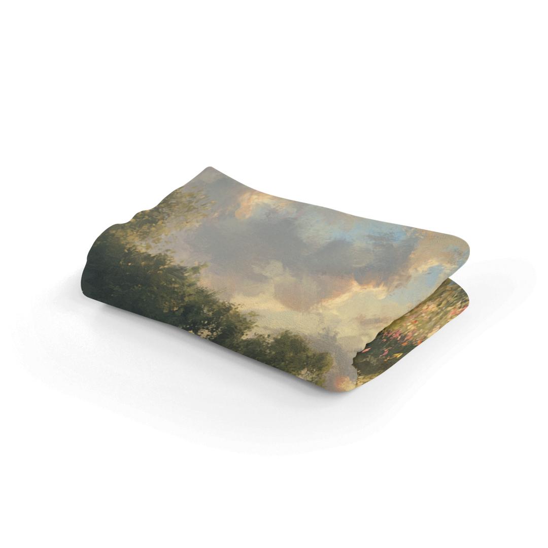 Sunset Meadow Mystique Blanket
