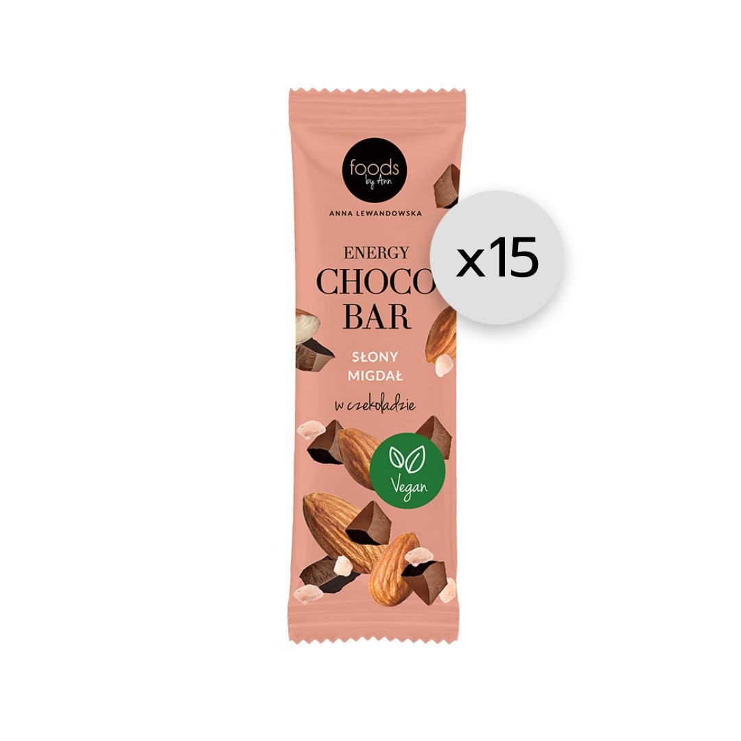 Energy Choco Bar Salted Almond 35g