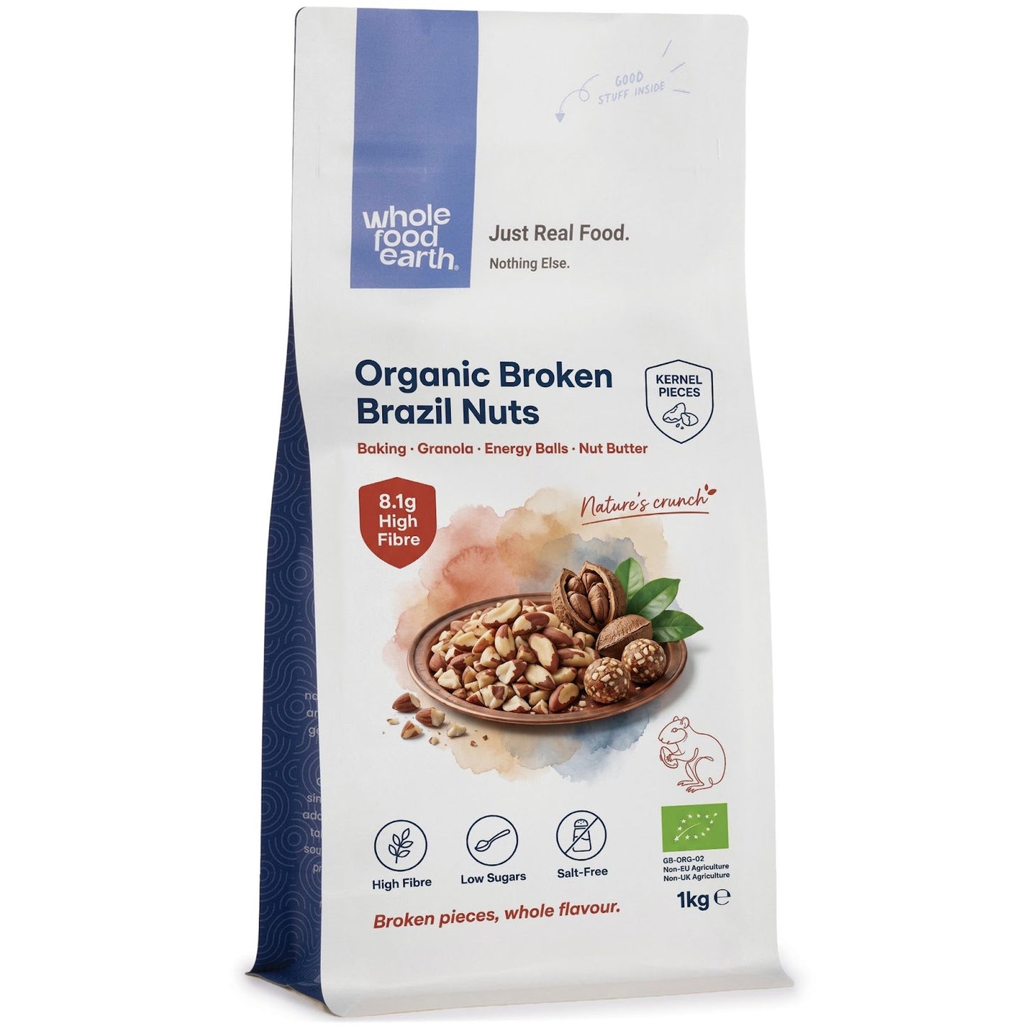 Organic Broken Brazil Nuts
