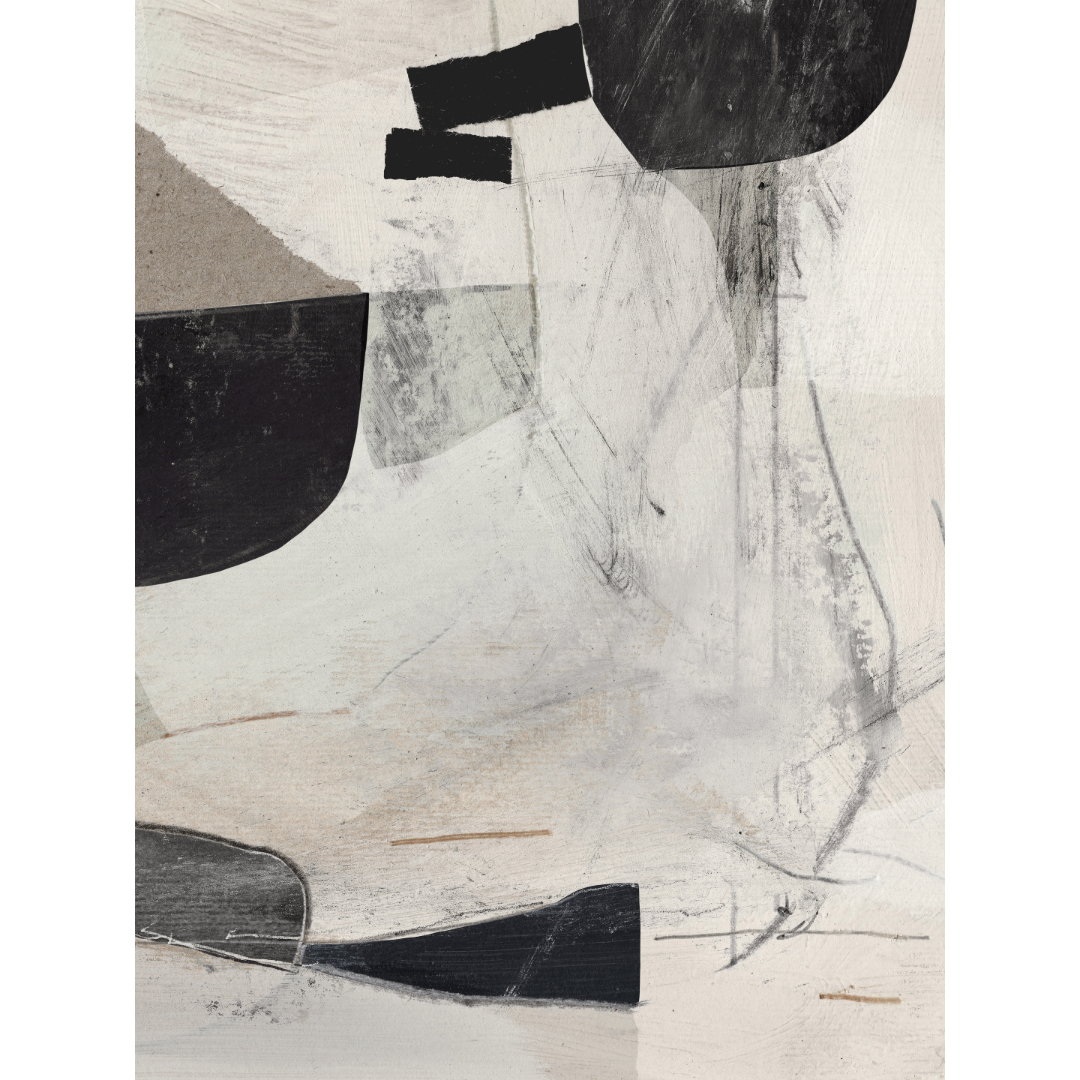 High 2 Framed Printed Canvas