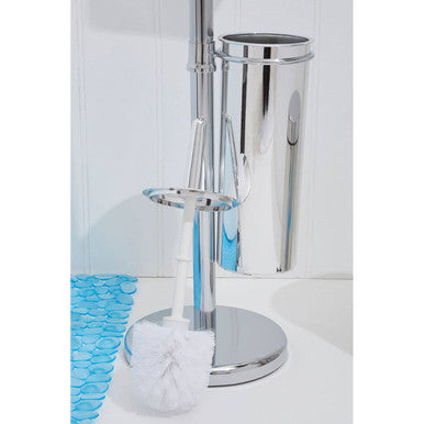 Linnea Chrome Toilet Brush And Roll Holder