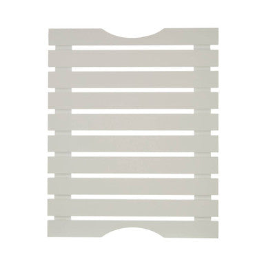 Portland White Wood Slatted Duckboard