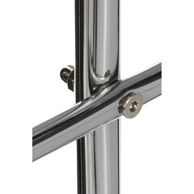 Chrome Finish Three Arm Towel Stand