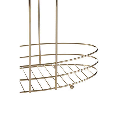 3 Tier Gold Plated Storage Rack | Dara