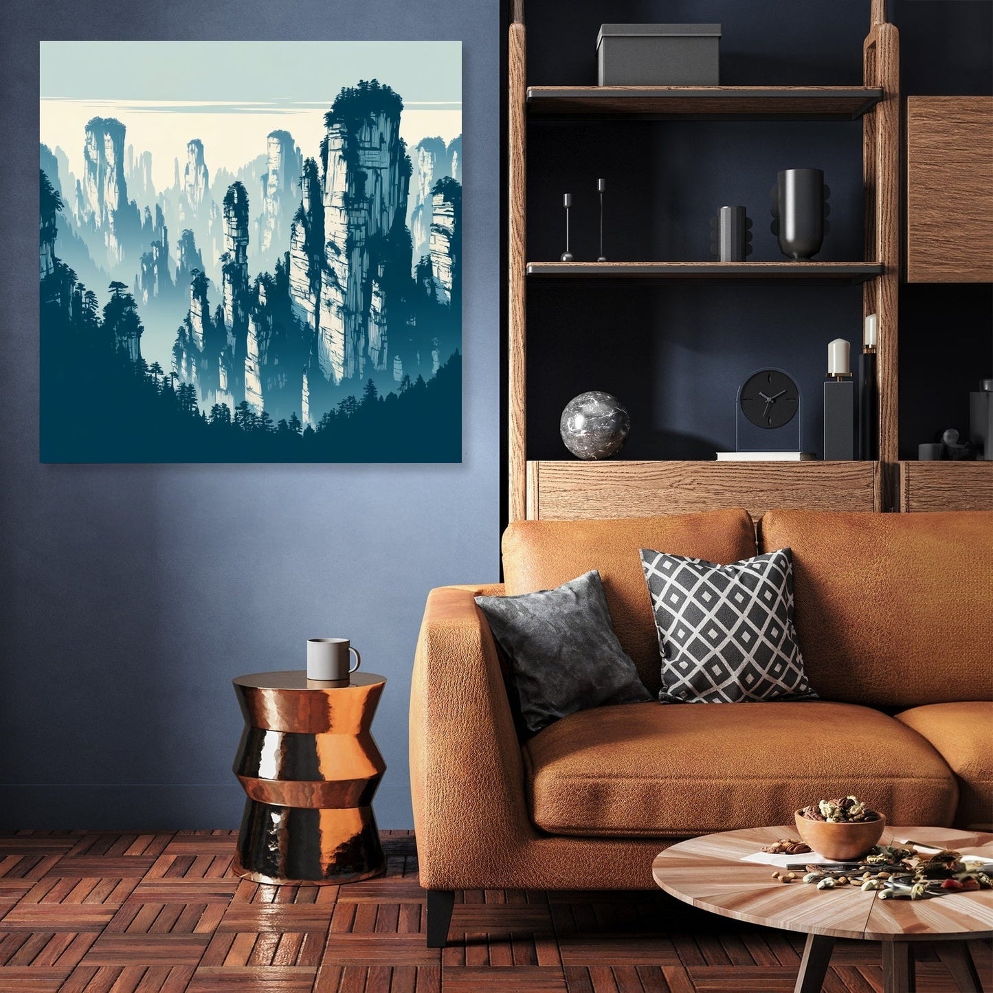 Zhangjiajie Peaks Canvas