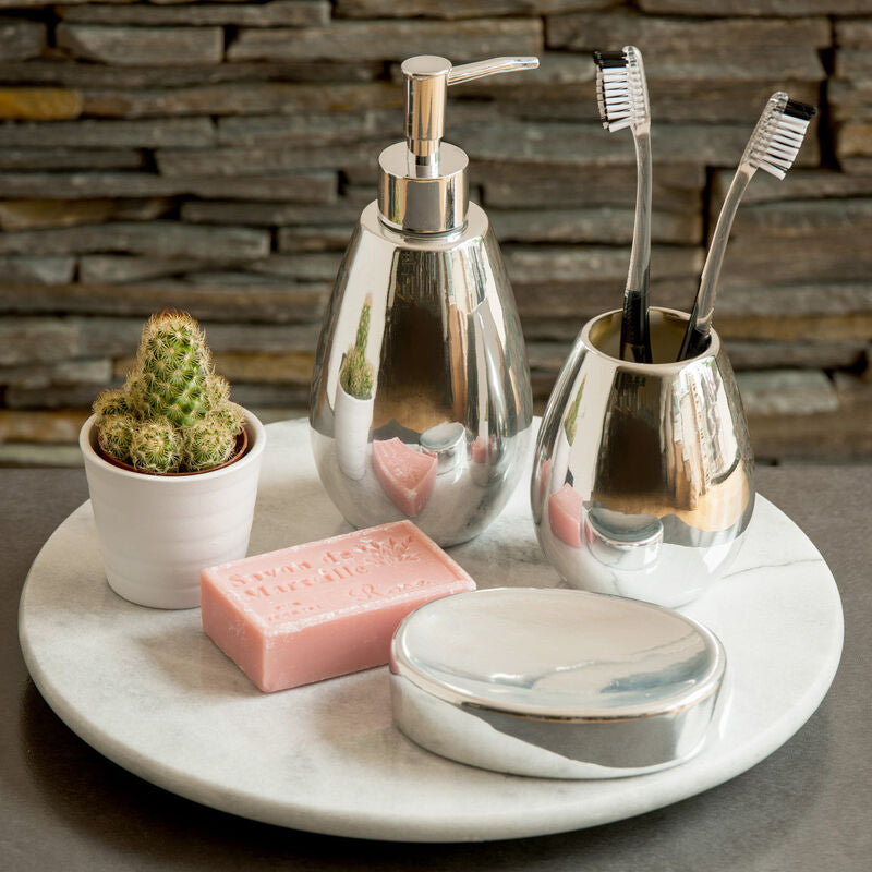 Magpie Dolomite Silver Tumbler - 320ml