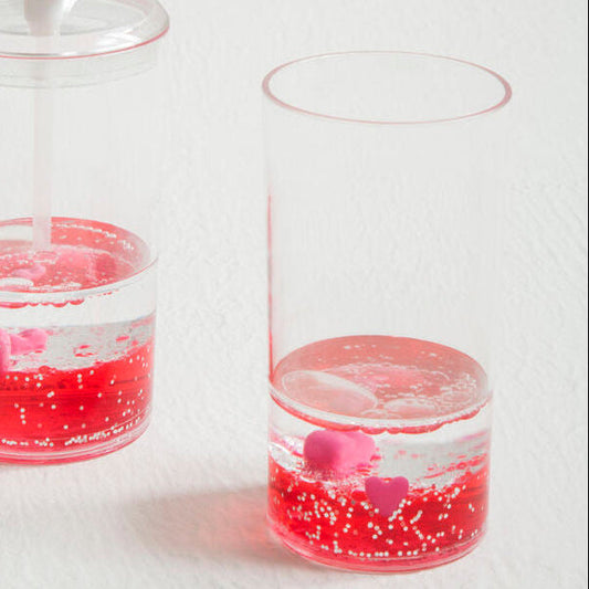 Acrylic Hearts Tumbler