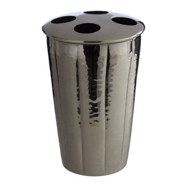 Hammered Black Nickel Finish Toothbrush Holder