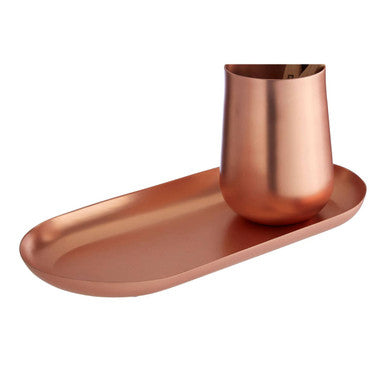 Madison Shine Copper Finish Tray