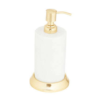 Mako White Marble Lotion Dispenser