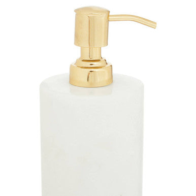 Mako White Marble Lotion Dispenser