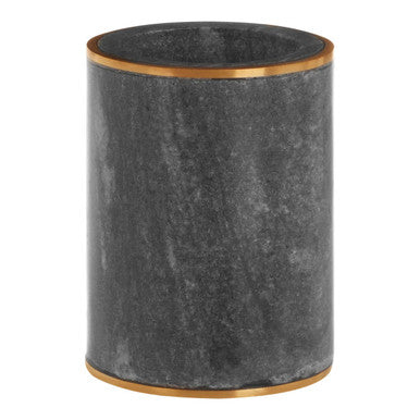 Bosco Grey Marble and Gold Tumbler