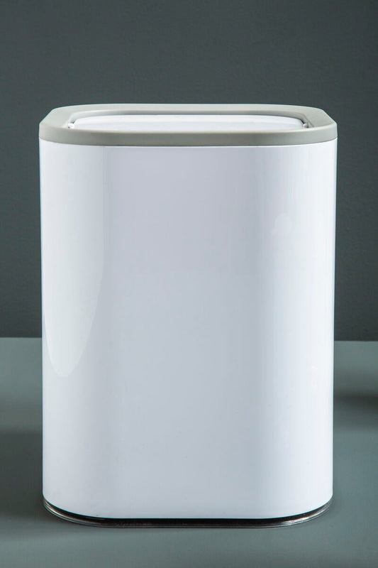 Ando White Acrylic Waste Bin