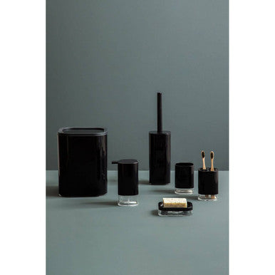 Ando Black Acrylic Soap Dish