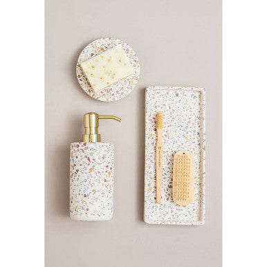 Mozie Terrazzo Effect Soap Dish