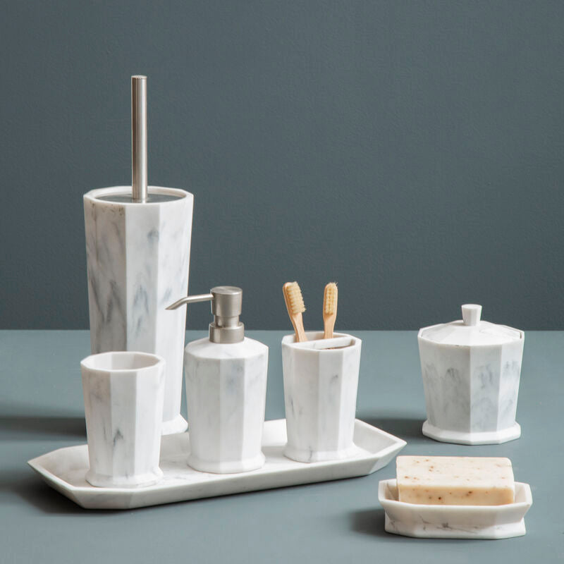 Riviera Two Compartment Toothbrush Holder