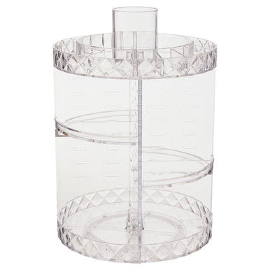 3 Tiered Round Revolving Cosmetics Organiser | Beauty