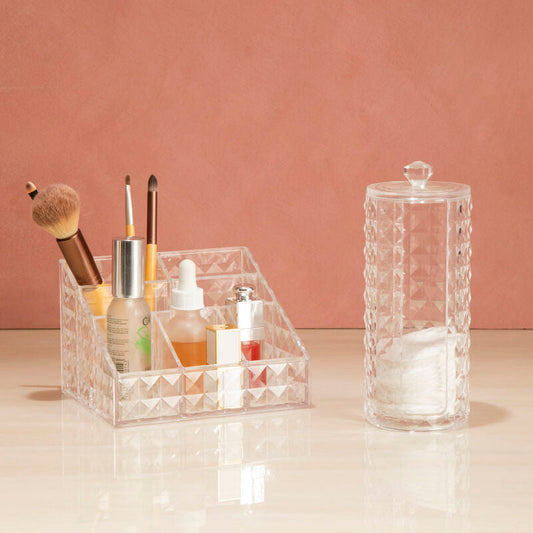 Beauty Cosmetic Organiser With 7 Compartments