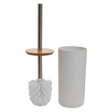 Canyon White Toilet Brush Holder