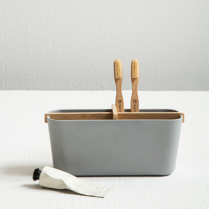 Canyon Grey 4 Section Organiser