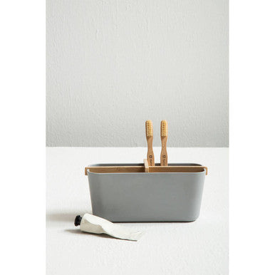 Canyon Grey 4 Section Organiser