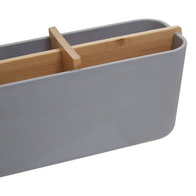 Canyon Grey 4 Section Organiser