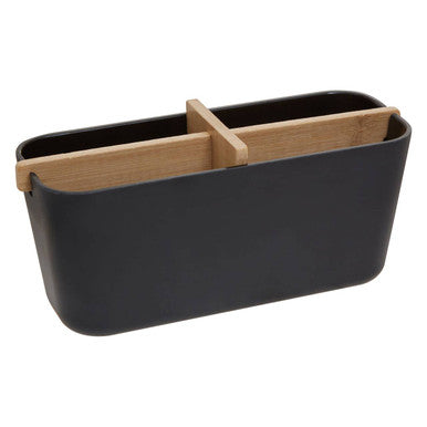 Black 4 Section Organiser | Canyon