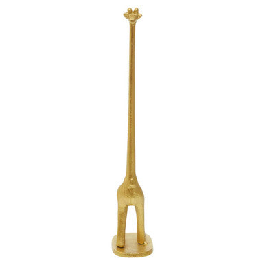 Fauna Gold Finish Giraffe Toilet Roll Holder