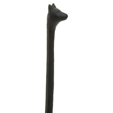 Fauna Black Finish Llama Toilet Roll Holder