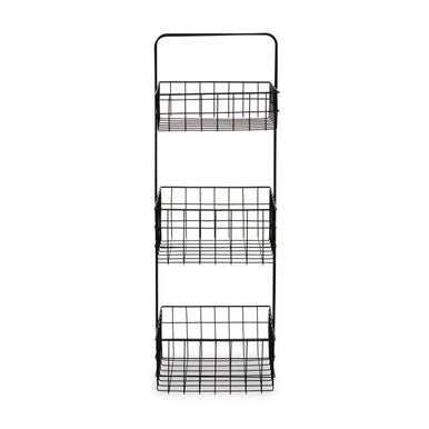 Three Tier Black Storage Caddy | Kirby