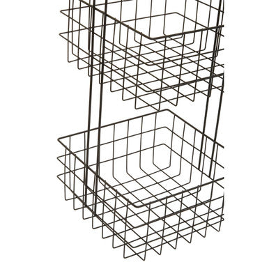 Three Tier Black Storage Caddy | Kirby