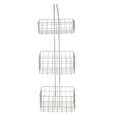 Kirby Three Tier White Storage Caddy