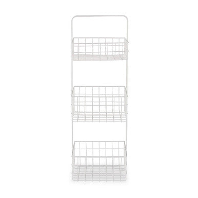 Three Tier White Storage Caddy | Kirby