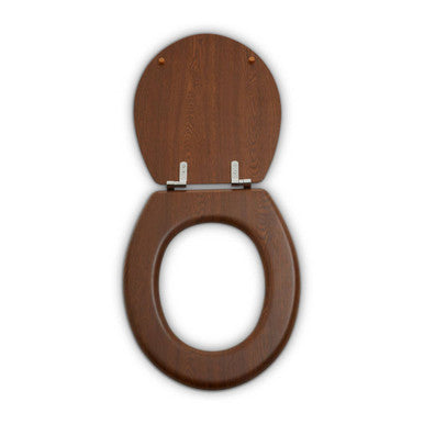 Brooks Dark Oak Toilet Seat