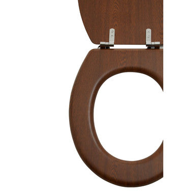 Brooks Dark Oak Toilet Seat
